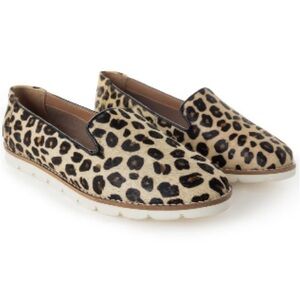 New  TREND Womens Leopard Print Slip-On sneaker Shoes with western retro cheetah